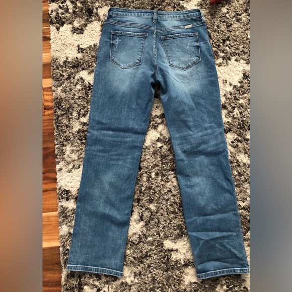 Kancan mid raise straight leg jeans - Picture 3 of 5